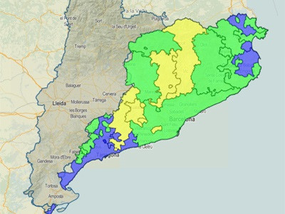 La Agència Catalana de l'Aigua declara la alerta hidrológica en 135 municipios