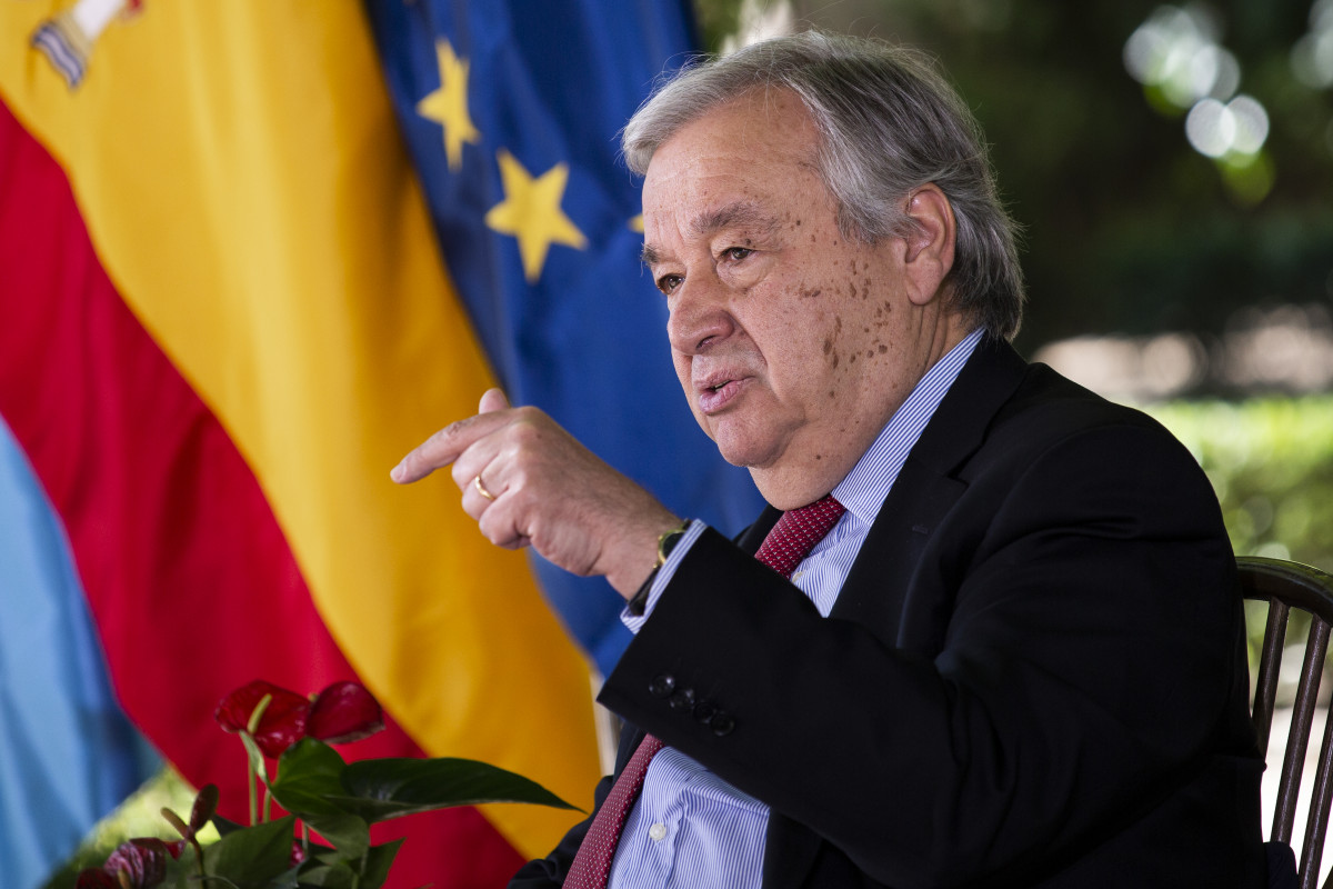El secretario general de Naciones Unidas, Antonio Guterres