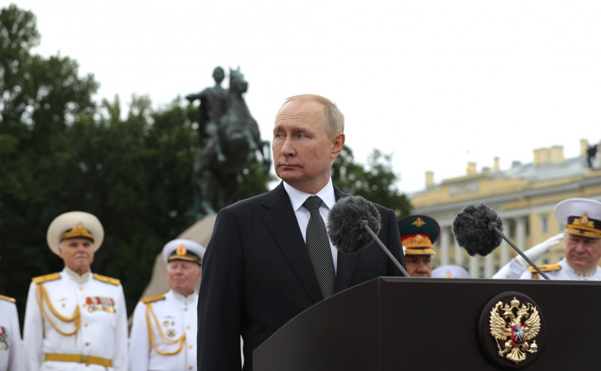 EuropaPress 4604685 31 july 2022 russia saint petersburg russian president vladimir putin