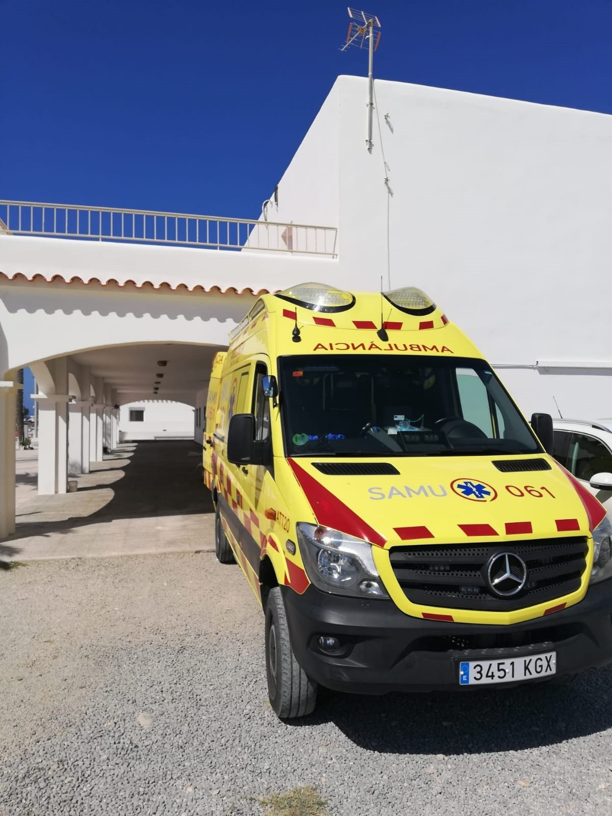 EuropaPress 3222540 ambulancia samu 061 formentera