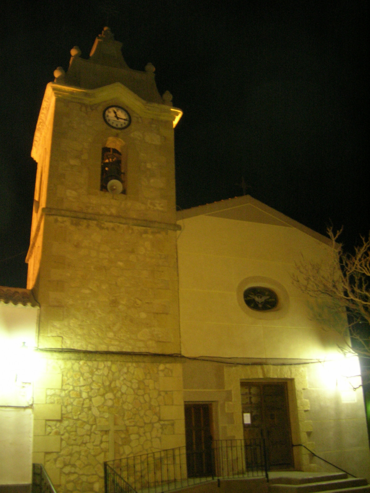 Iglesia del municipio de San Pedro, en Albacete, España