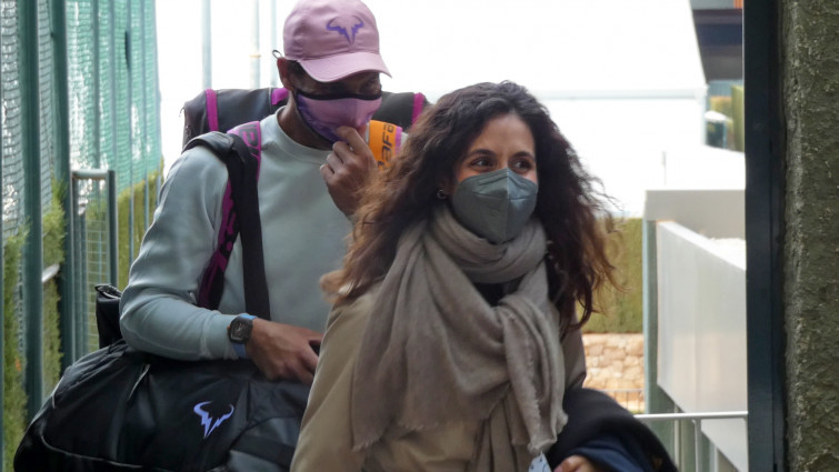 Ingresan en una clínica de Palma a Mery Perelló, la mujer de Rafa Nadal
