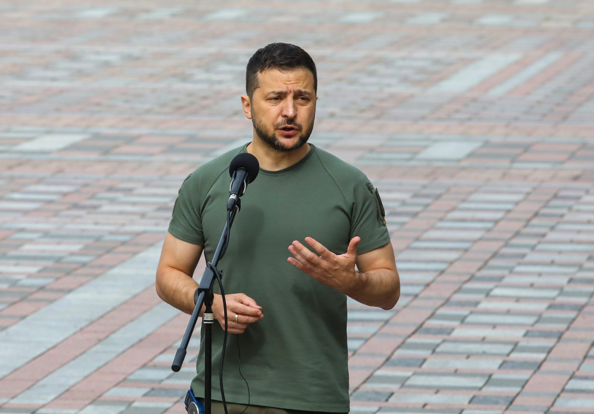 EuropaPress 4672053 09 september 2022 ukraine kiev ukrainian president volodymyr zelensky