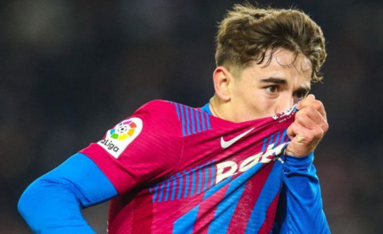 El Barça anuncia la renovación de Gavi: será azulgrana hasta 2026