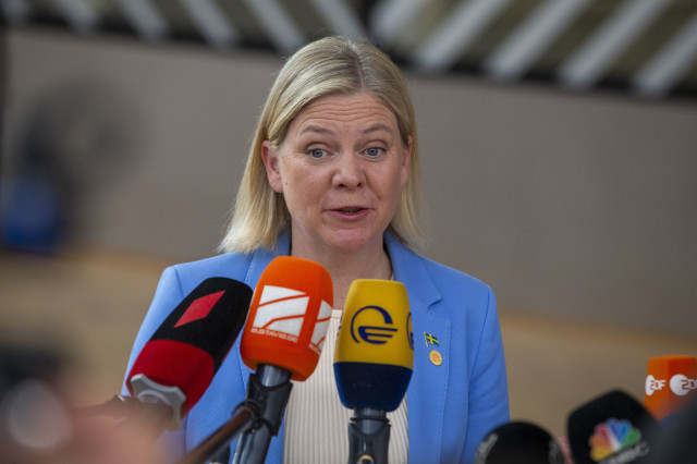 EuropaPress 4678460 primera ministra sueca magdalena andersson