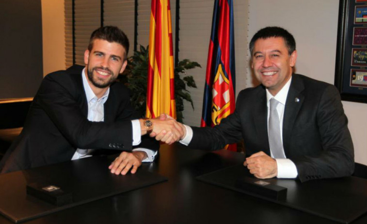 El contrato de Piqué, al descubierto: Bartomeu lo convirtió en el central mejor pagado del mundo en 2018