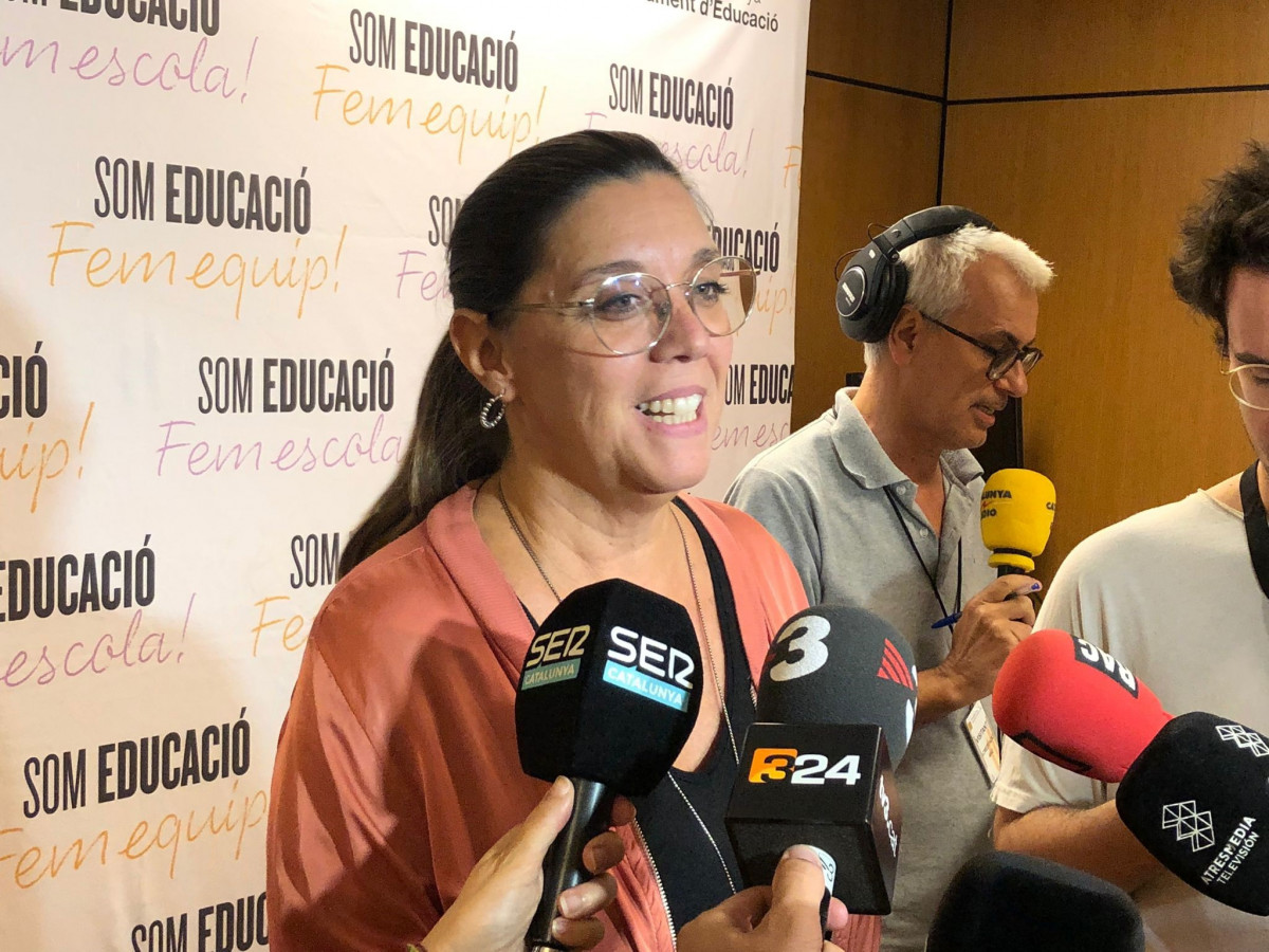 La secretaria general de Educación de la Generalitat, Patrícia Gomà