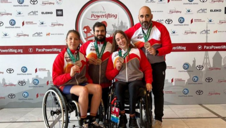 España, bronce por equipos en el Europeo de halterofilia paralímpica