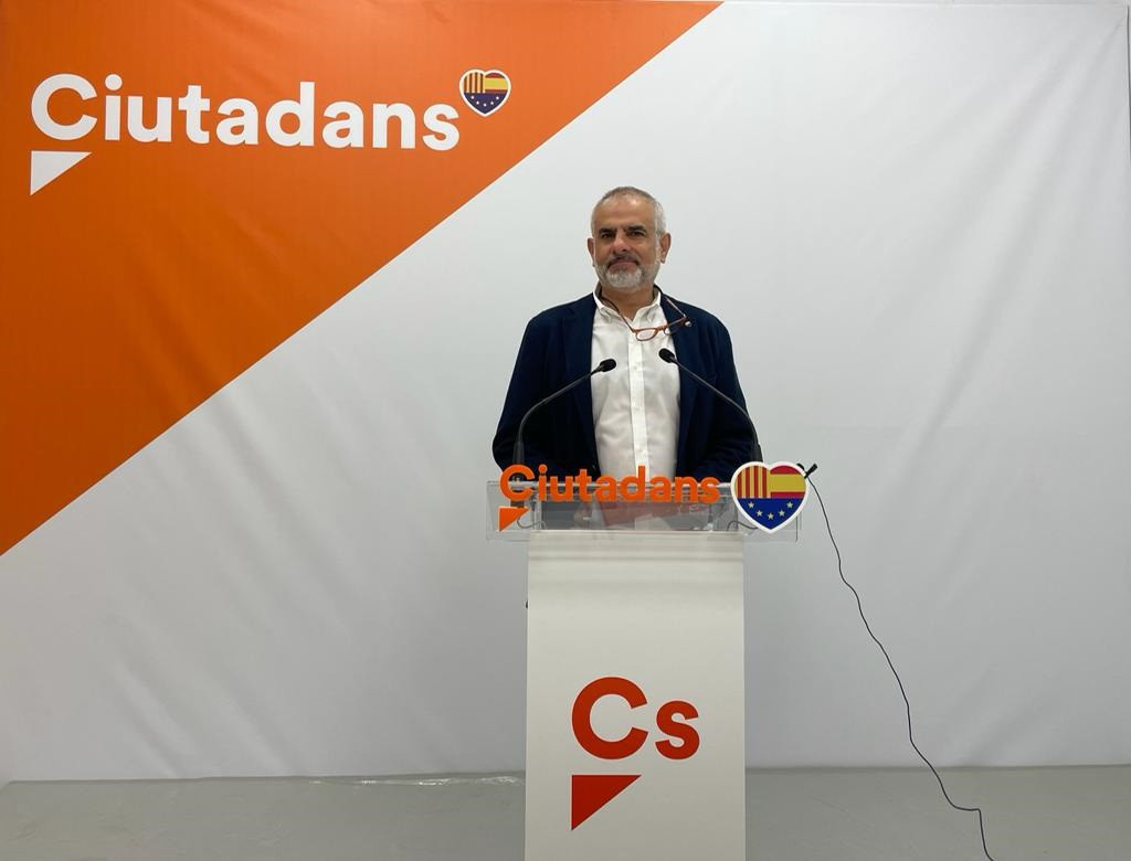 El líder de Cs en Catalunya, Carlos Carrizosa