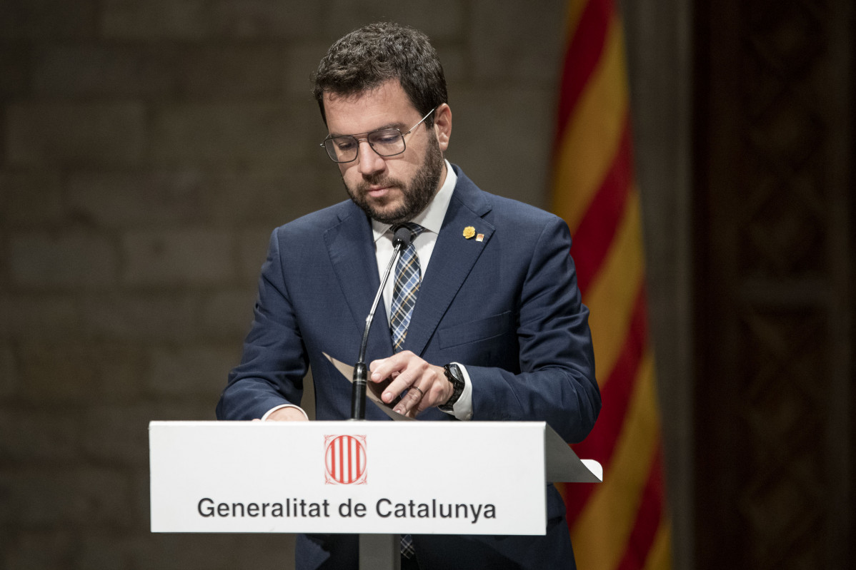 EuropaPress 4733945 presidente generalitat pere aragones comparece rueda prensa palau