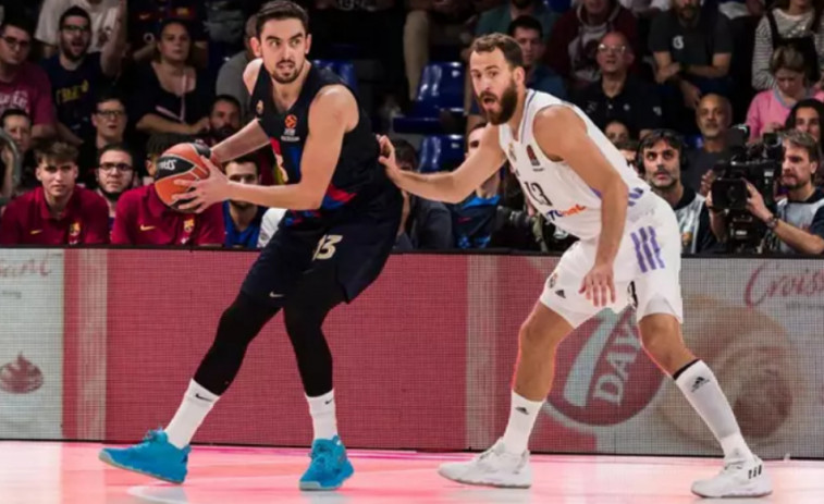 El Barça derrota al Madrid (75-73) en el Clásico de la Euroliga