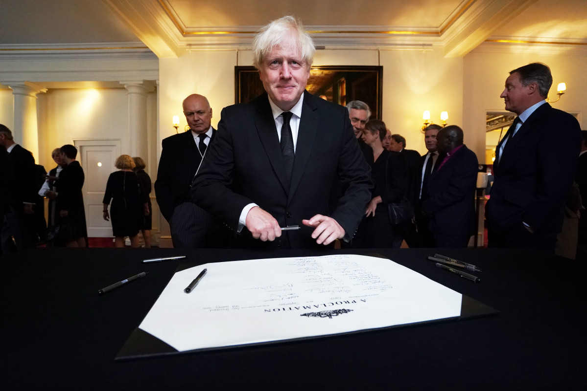 EuropaPress 4674198 10 september 2022 united kingdom london former uk prime minister boris