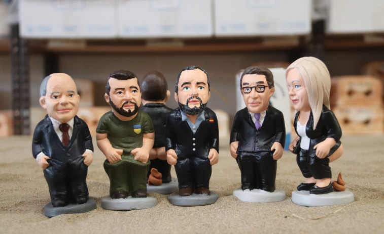 Estos son los nuevos 'caganers' que llegarán esta Navidad: Feijóo, Zelenski, Broncano o Meloni