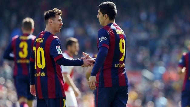 Los culés golean al Rayo con 'hat-trick' de Messi