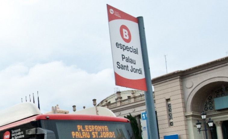 Transporte público para el concierto de Sopa de Cabra en el Palau Sant Jordi