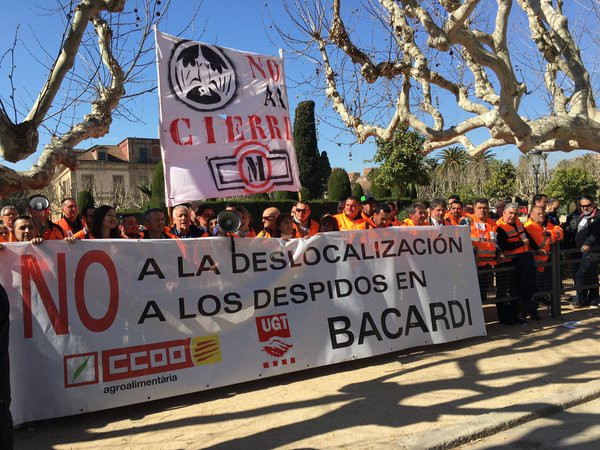 Trabajadores de Bacardi continúan su lucha con tres jornadas de huelga