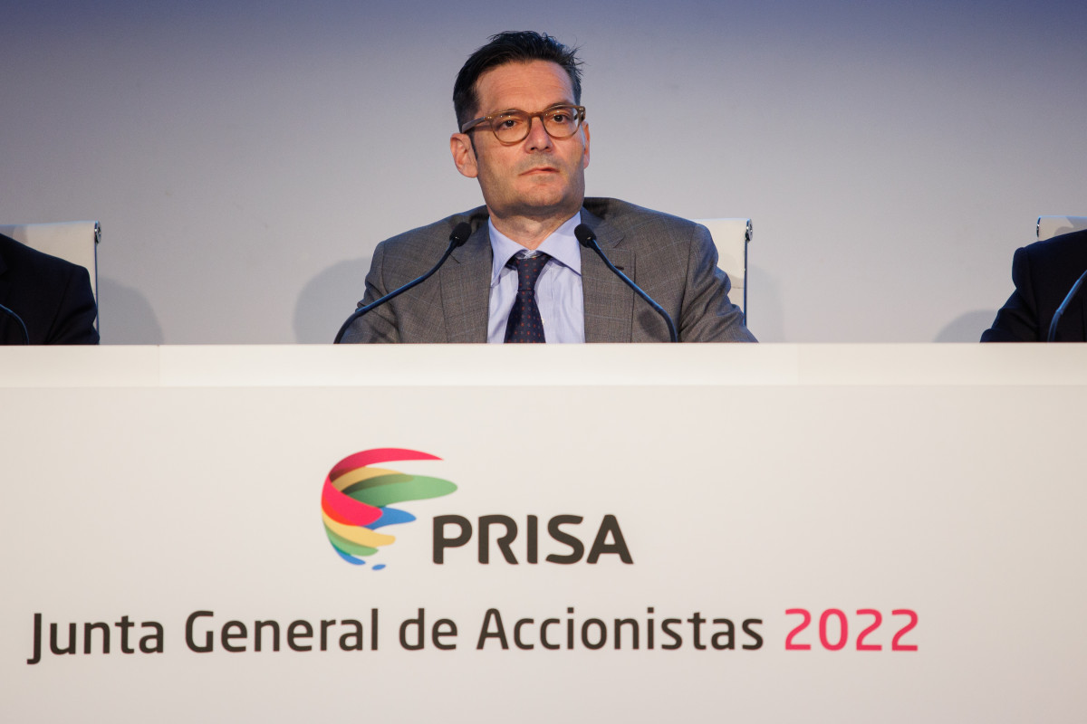 EuropaPress 4541807 presidente prisa joseph oughourlian celebracion junta general accionistas