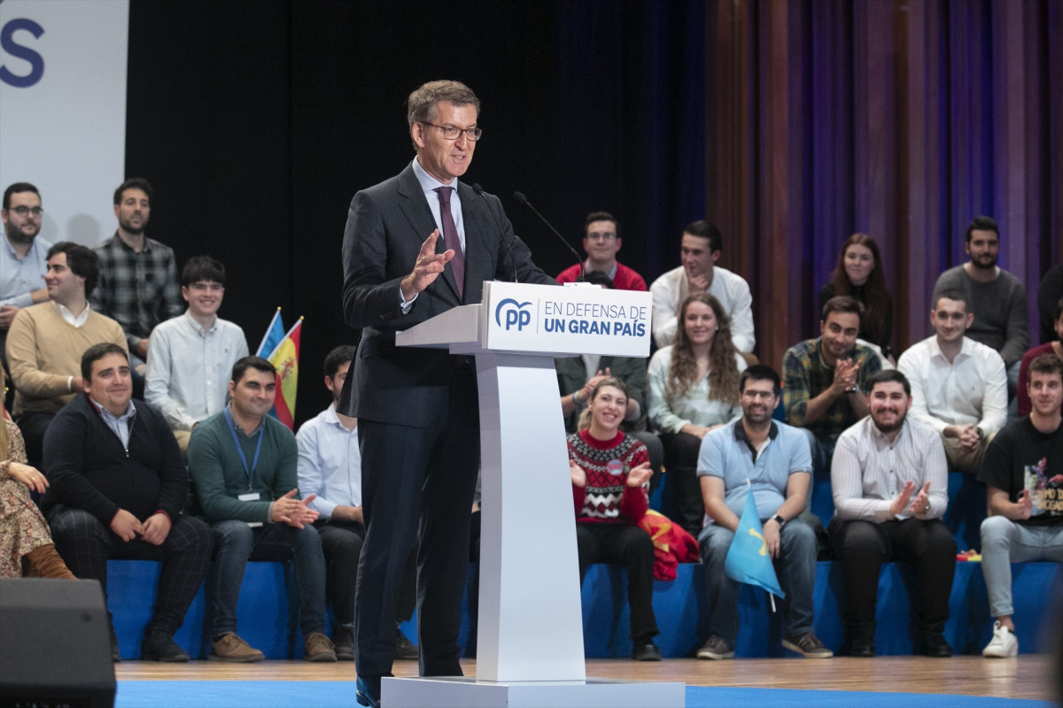 EuropaPress 4880327 presidente partido popular alberto nunez feijoo acto defensa gran pais