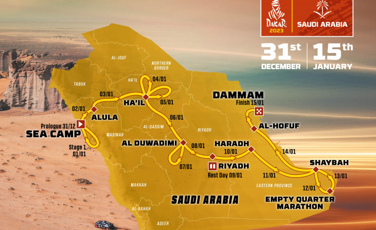 Todo a punto para el inicio del Dakar más duro de la historia