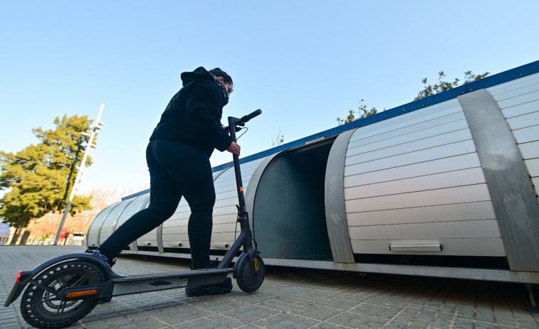 Patinetes y vehículos de movilidad personal podrán aparcar en los Bicibox a partir de febrero
