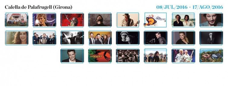Agotadas las entradas para Santana, The Corrs y Manel en el Festival de Cap Roig
