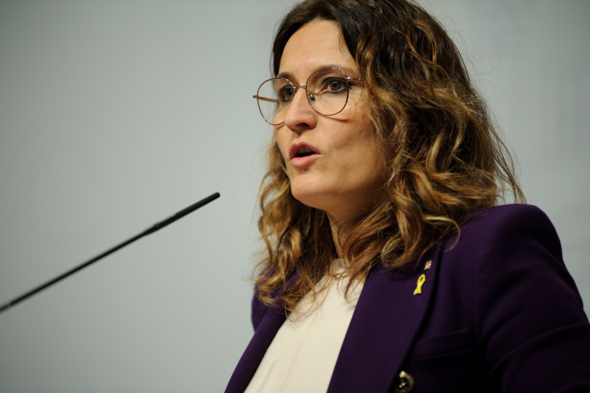 La consellera de Presidència de la Generalitat, Laura Vilagrà