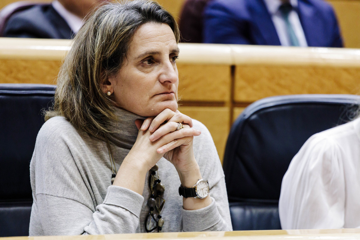 La vicepresidenta y ministra para la Transición Ecológica y el Reto Demográfico, Teresa Ribera