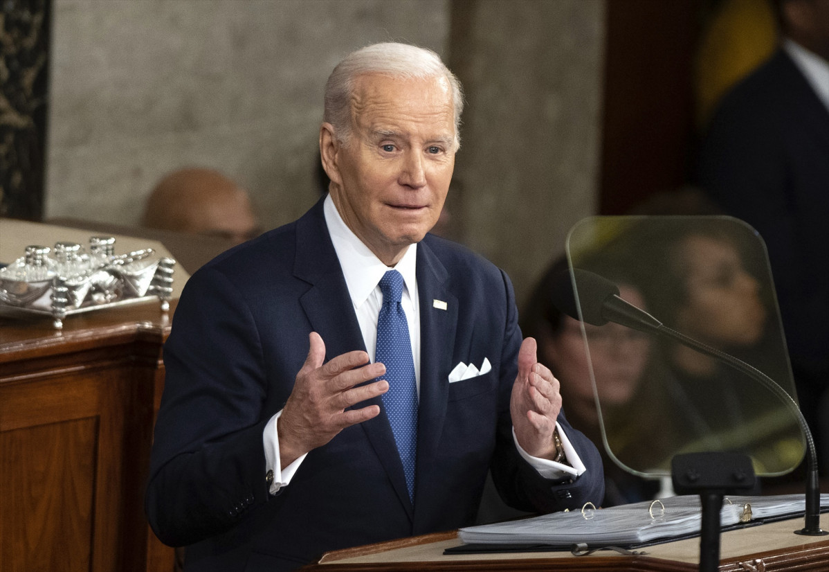 EuropaPress 4973116 united states president joe biden delivers his state of the union address