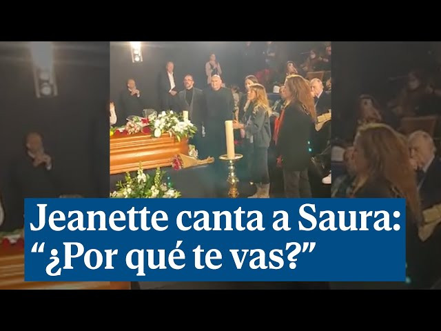 La cantante Jeannette le dedica 