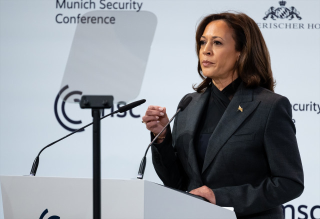 EuropaPress 4997059 18 february 2023 bavaria munich kamala harris vice president of the united