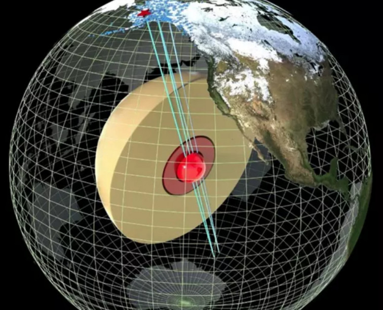 Las ondas sísmicas indican que existe una quinta capa en el núcleo de la Tierra