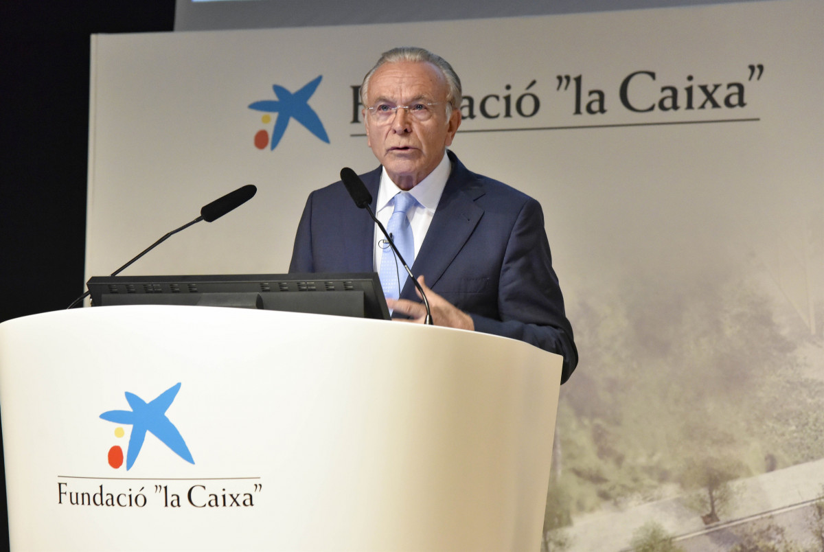 El presidente de la Fundación La Caixa Isidre Fainé