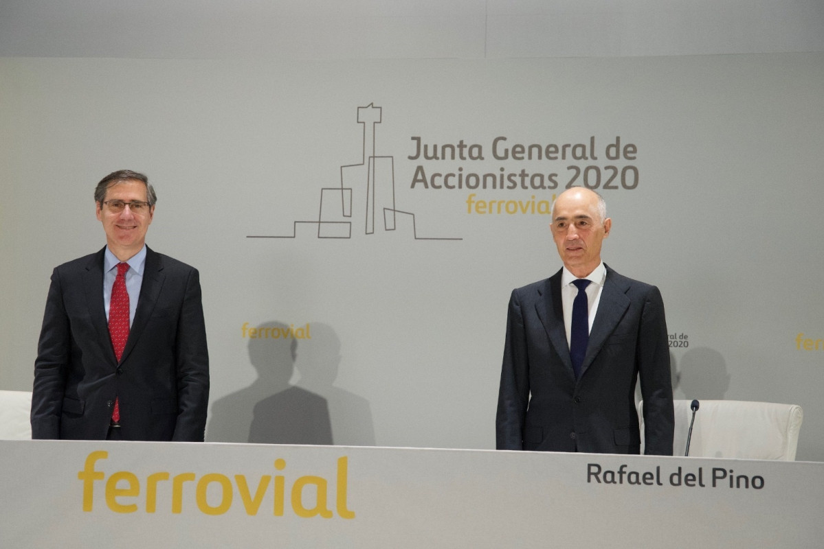EuropaPress 2830807 presidente ferrovial rafael pino consejero delegado grupo ignanio