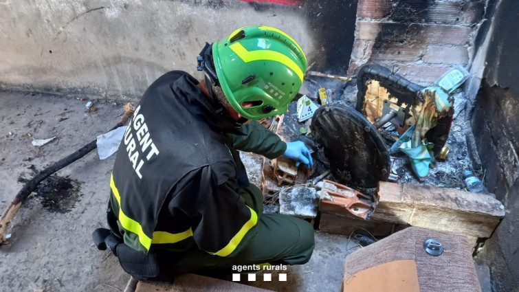 El incendio de Cubelles podría haberse originado por 