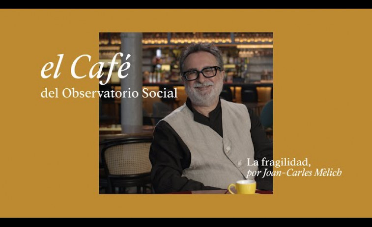 Fundación la Caixa entrevista al filósofo Joan-Carles Mèlich sobre la incertidumbre y la fragilidad