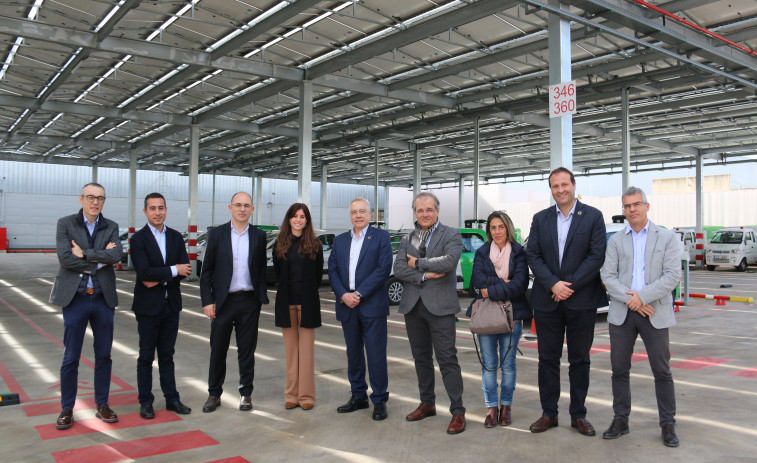 CLD incorpora una planta fotovoltaica en Zona Franca para dar energía a sus vehículos eléctricos