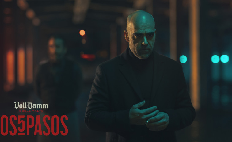 Luis Tosar y Luis Zahera buscan la caña perfecta en la nueva campaña de Voll-Damm