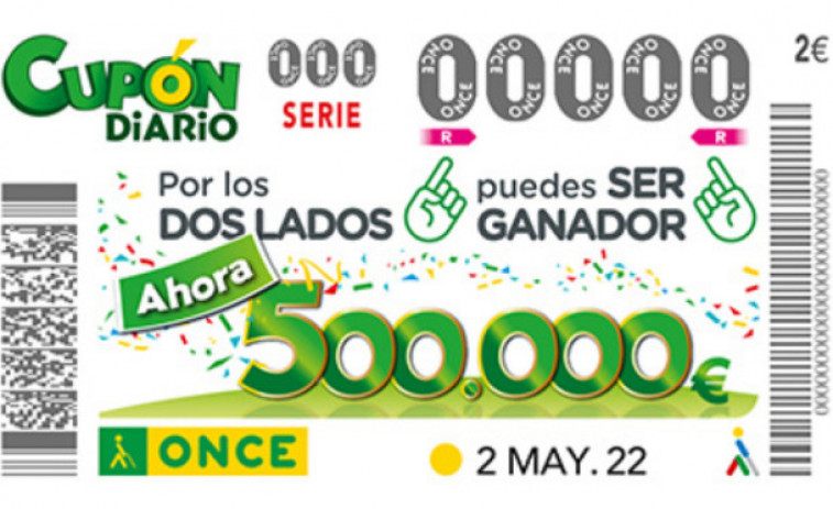 El Cupón Diario de la ONCE deja 35.000 euros en Lleida