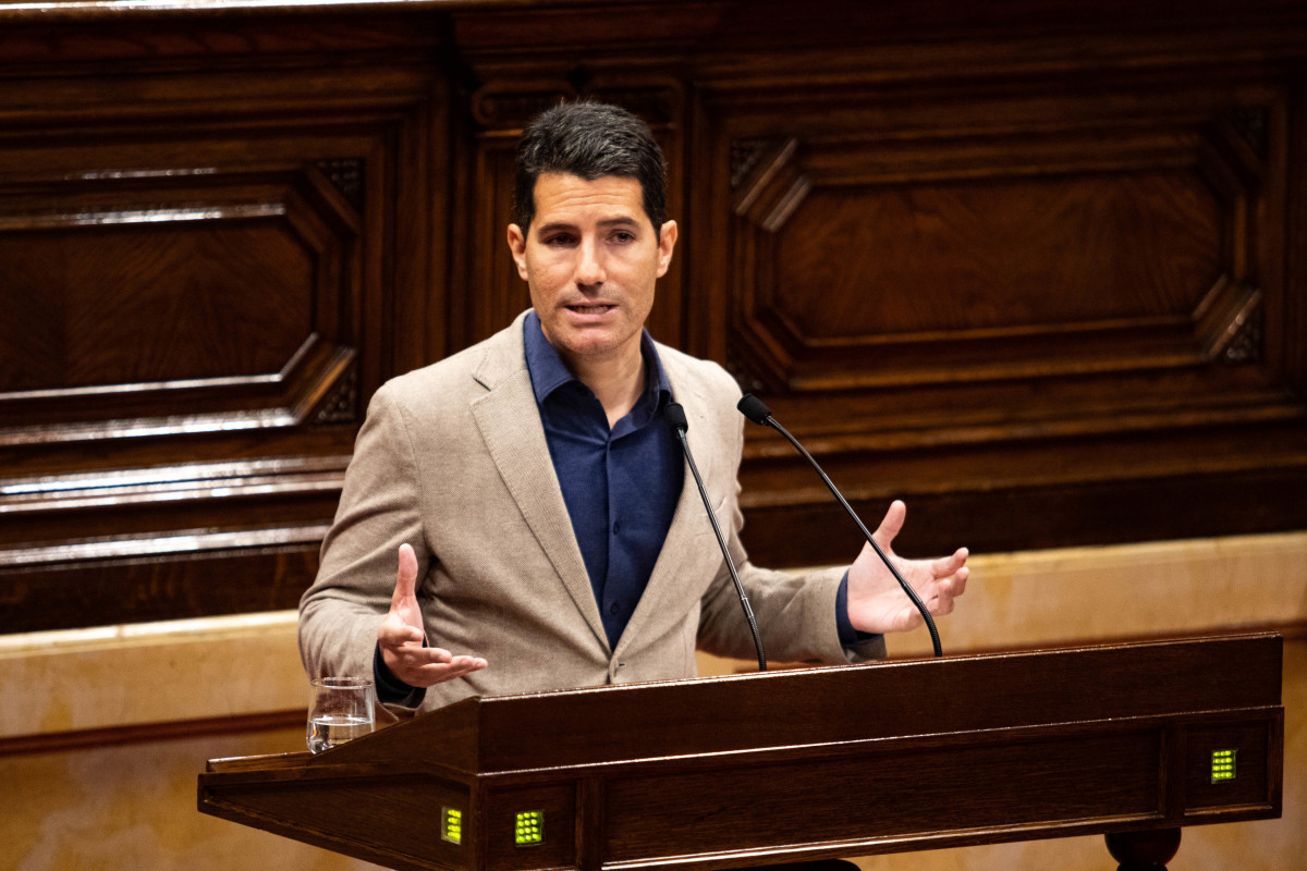 El portavoz de Cs en el Parlament, Nacho Martín Blanco, en una foto de archivo