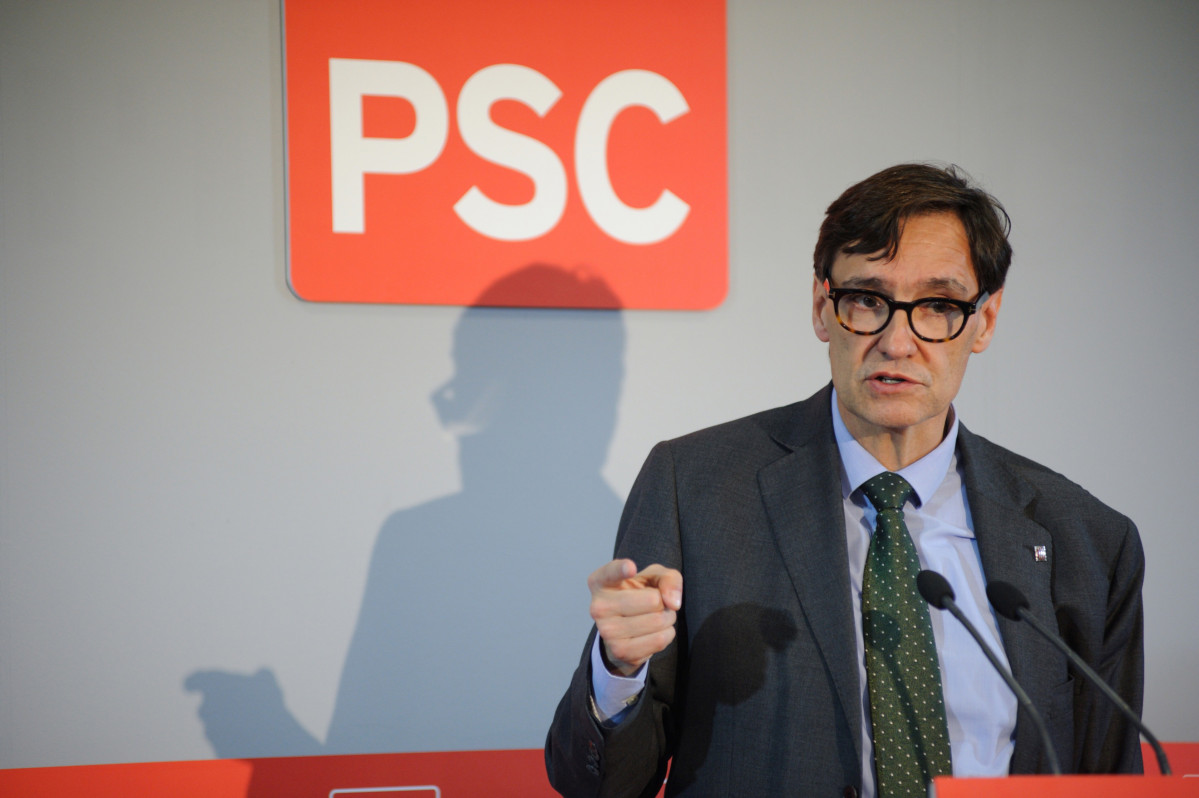 El primer secretario del PSC, Salvador Illa