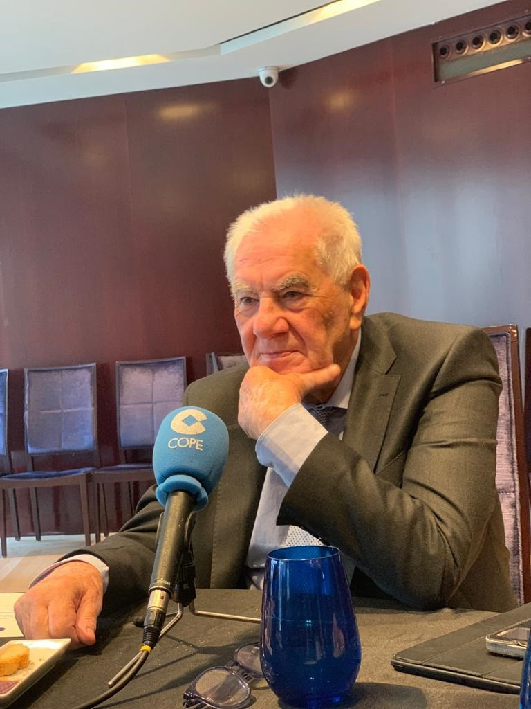 El candidato de ERC a la Alcaldía de Barcelona y presidente del partido en el Ayuntamiento, Ernest Maragall