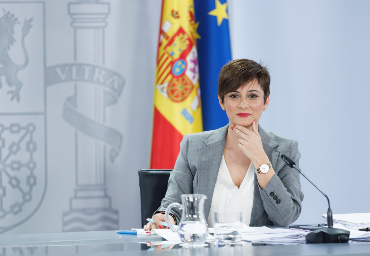 EuropaPress 5058290 portavoz gobierno ministra politica territorial isabel rodriguez rueda