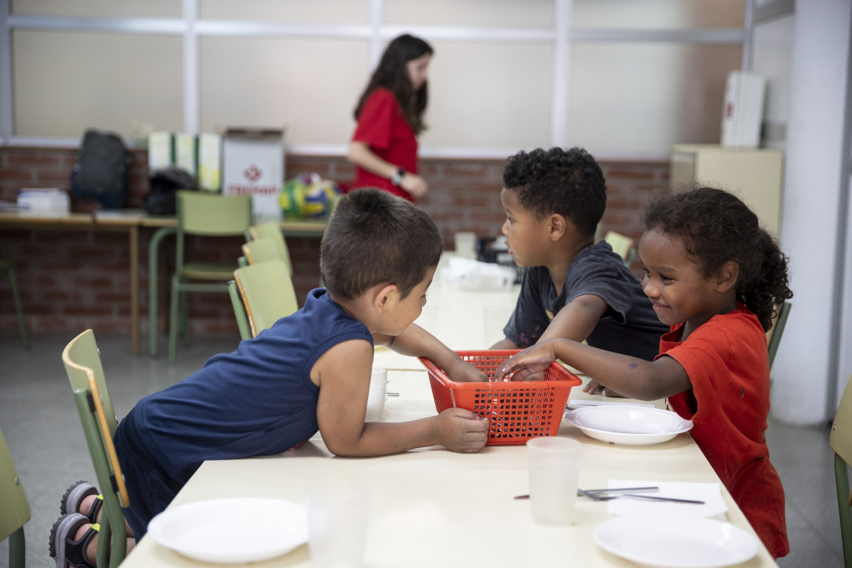 Menores participantes en las iniciativas de verano de Save the Children