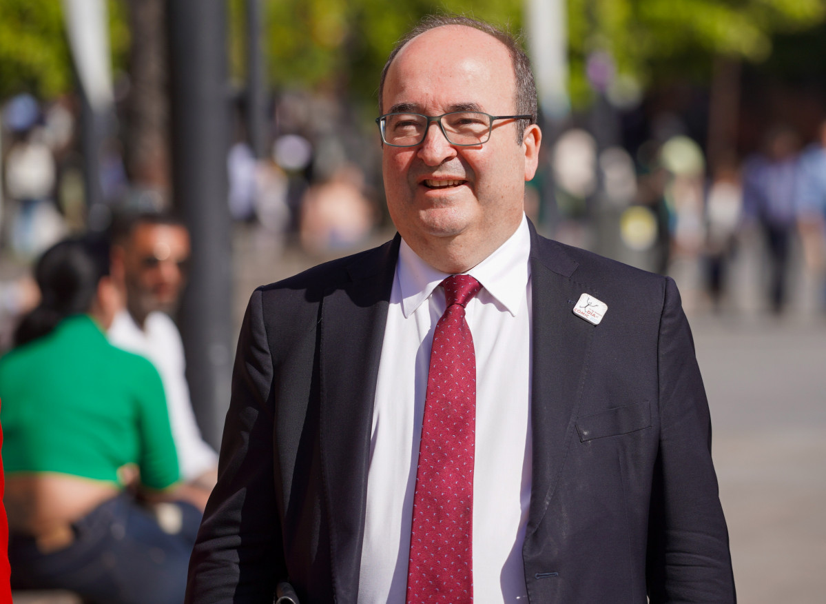 El ministro de Cultura y Deporte, Miquel Iceta.