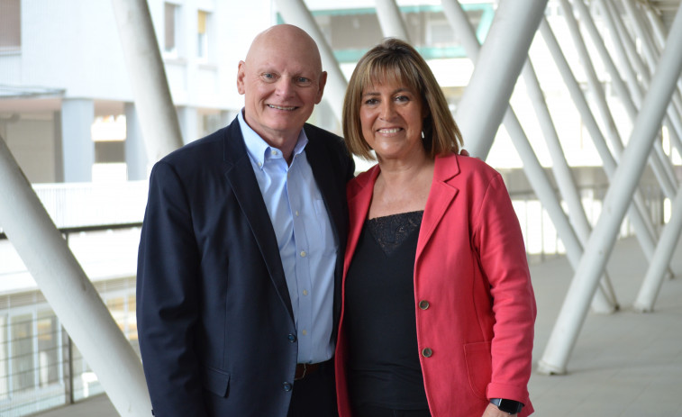 Núria Marín presenta junto a John Hoffman el futuro centro de transformación digital Florida 6.0 en l'Hospitalet