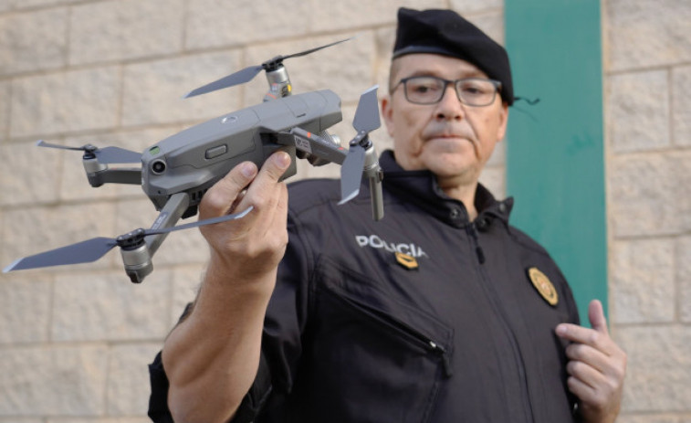 La Guardia Urbana estrena el nuevo servicio de drones
