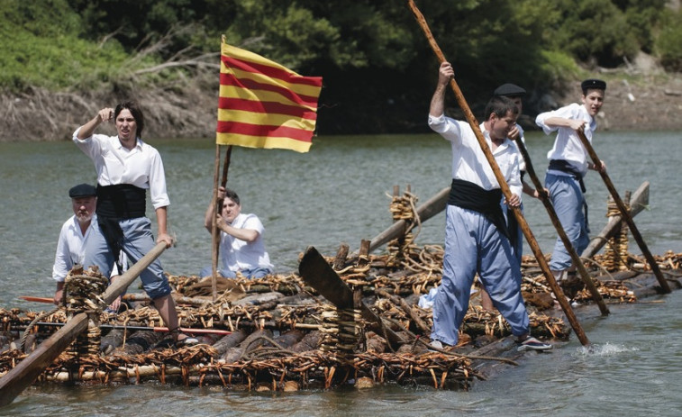 Adelantan la Baixada dels Raiers de Coll de Nargó: se hará el 8 de abril