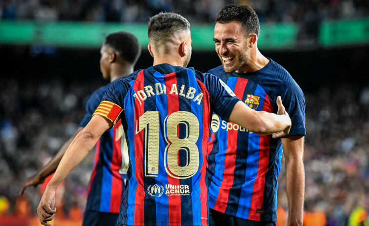 El Barça gana en el último suspiro al Osasuna y se queda a una victoria de conquistar LaLiga (1-0)