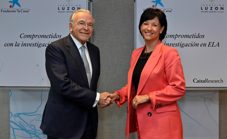 La Fundación La Caixa y la Fundación Luzón seguirán colaborando por la ELA
