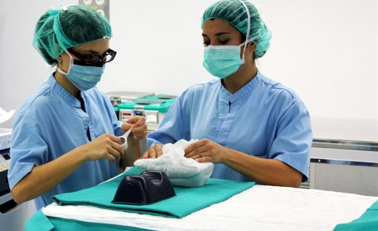 El ratio de enfermeras por paciente en España está 